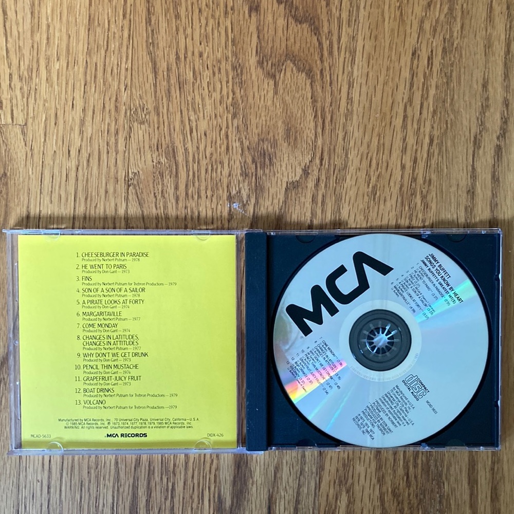 Jimmy Buffett CD - Picture 3 of 3